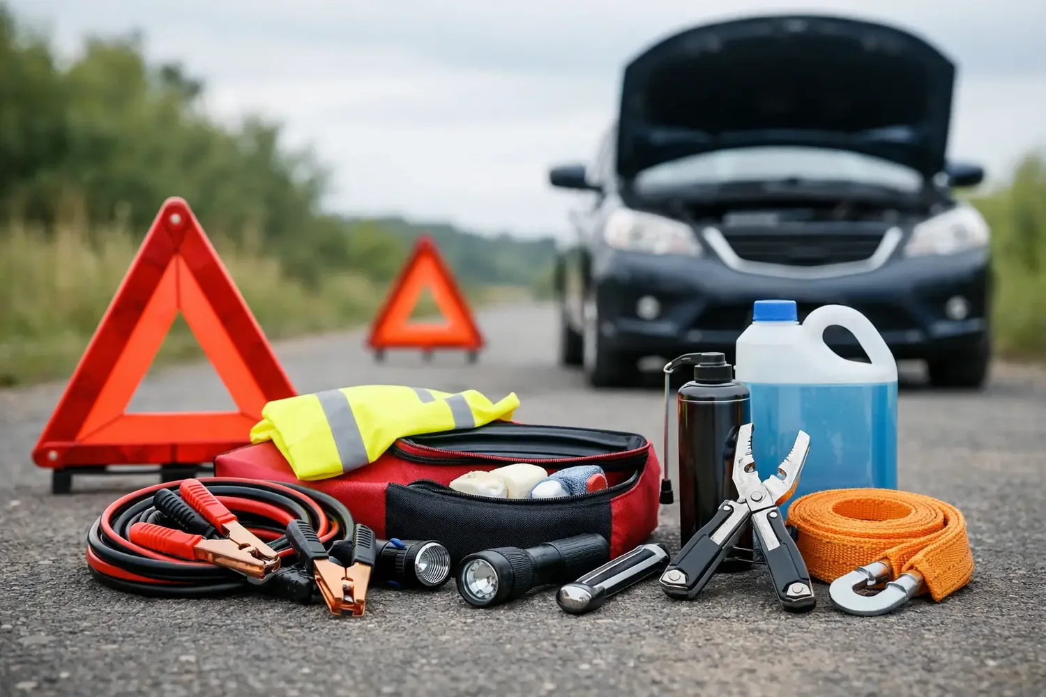 12 Best Items for Your UK Car Breakdown Kit