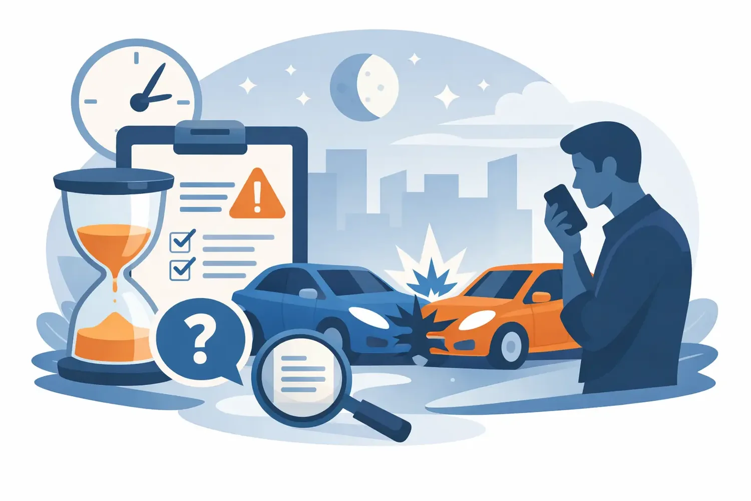Can You Report a Car Accident After 24 Hours?
