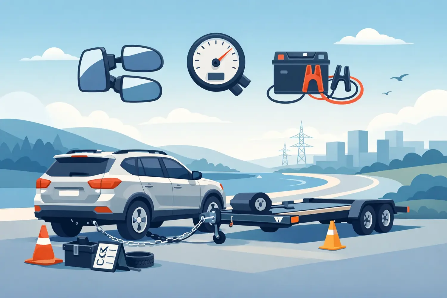 How to Prepare Your Vehicle for Towing Safely