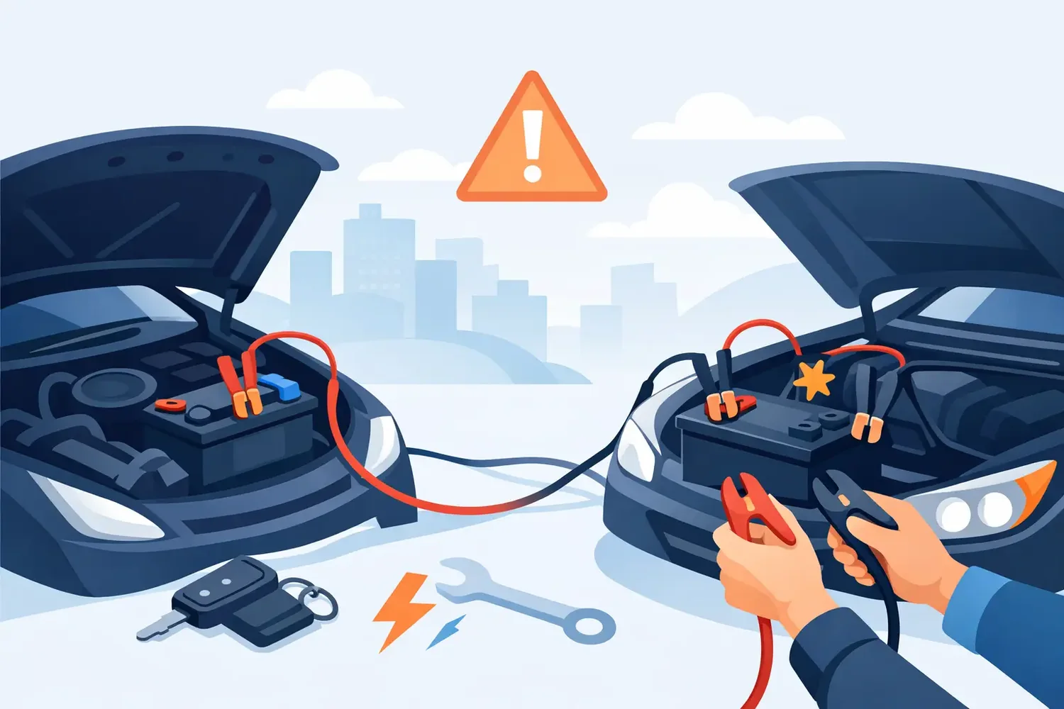 How to Restart a Dead Car Battery Safely