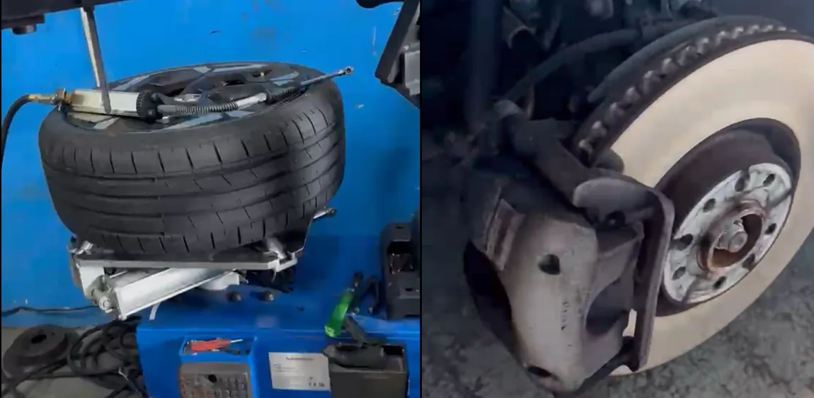 Pothole Damage on Glasgow Motorways – Quick Recovery Saves Engineer’s Journey to Ayr