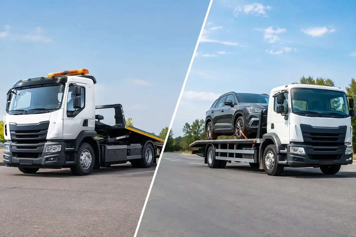 Recovery Truck Versus Flatbed Transport Explained