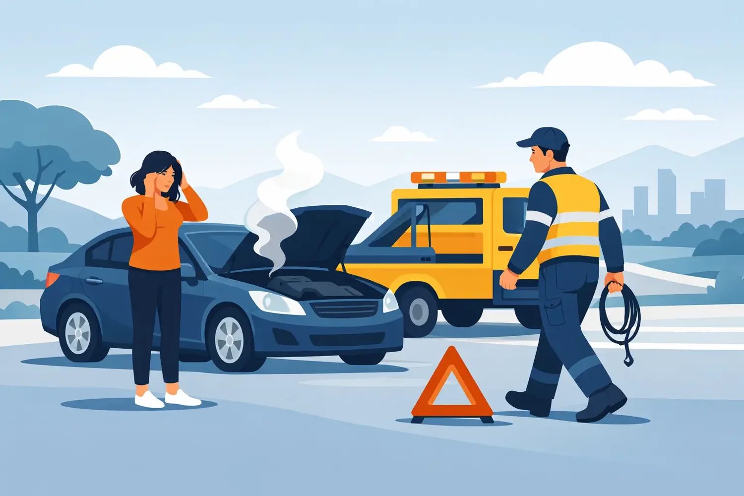 Roadside Assistance When Your Car Lets You Down
