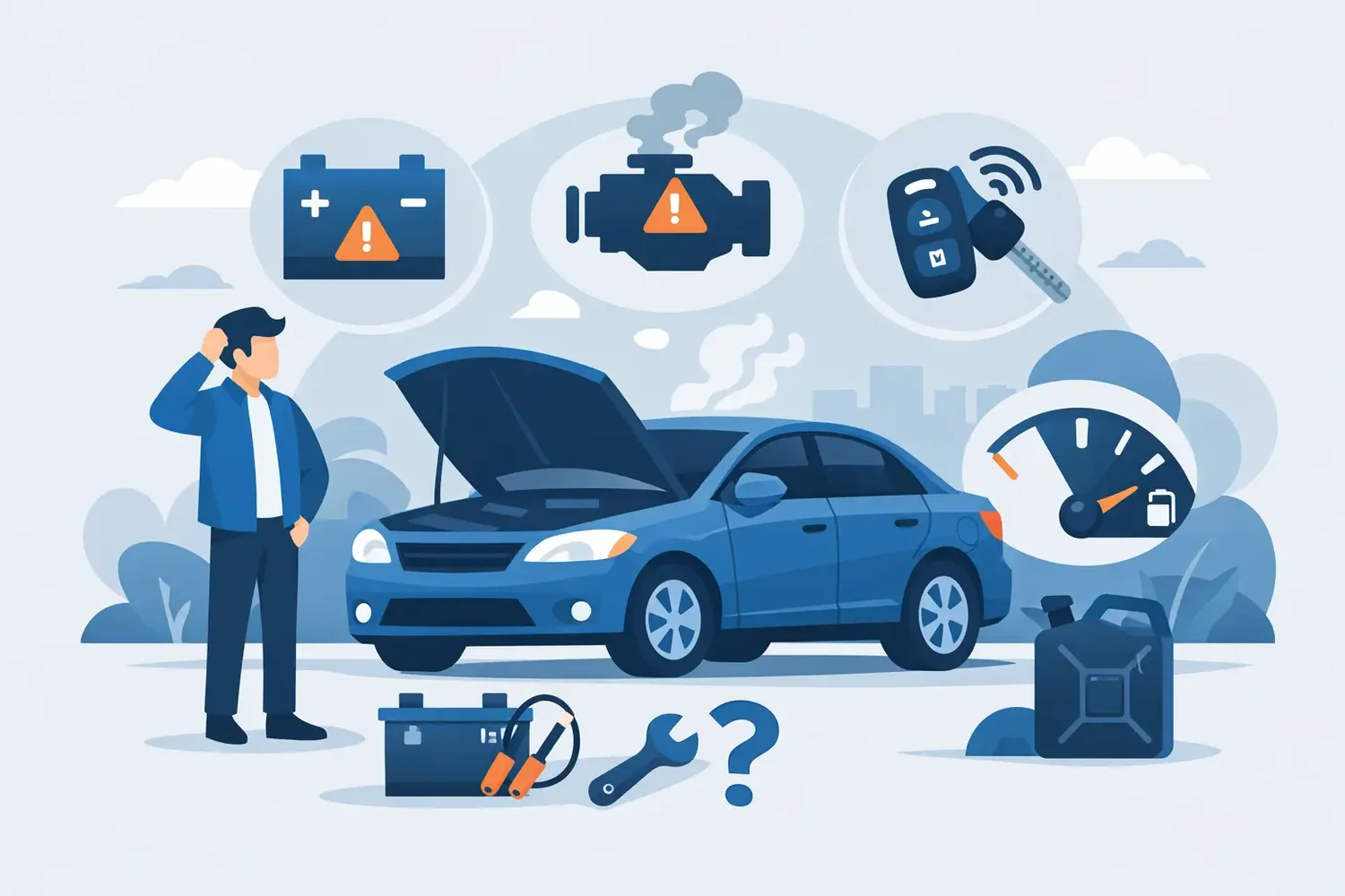 Top Reasons Cars Fail to Start and What to Do
