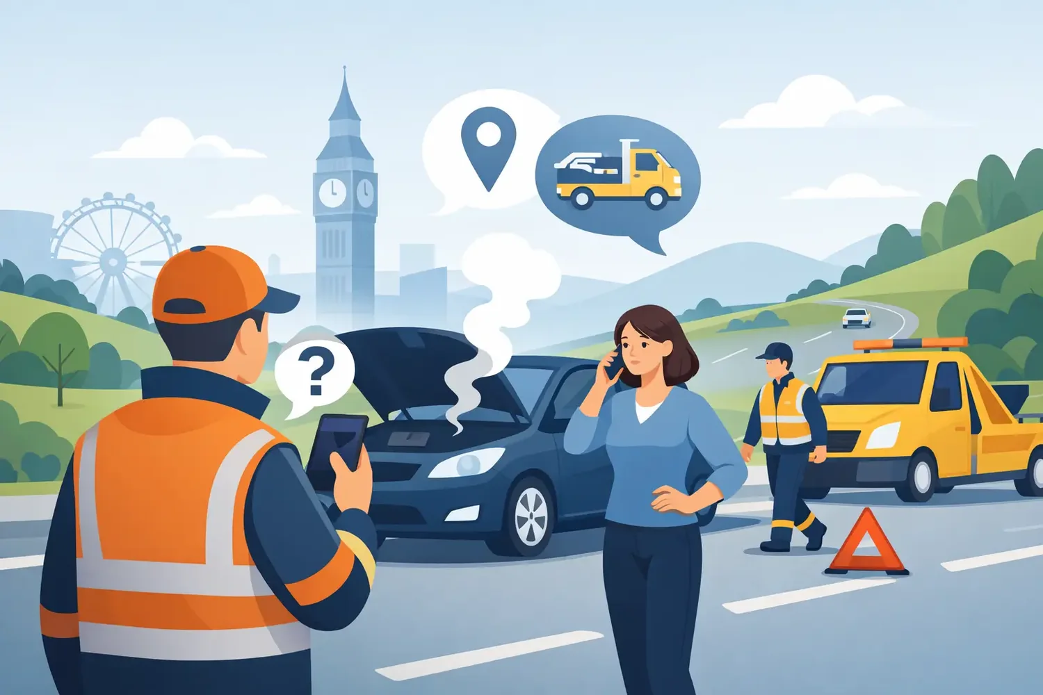 When Should I Call Roadside Assistance in the UK?