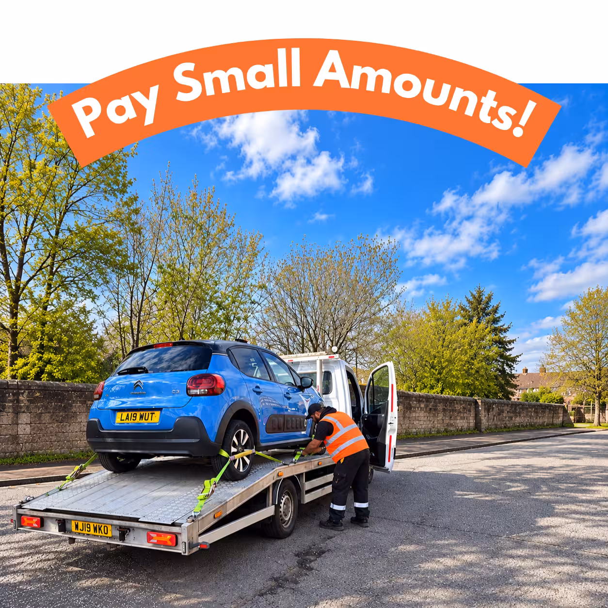 Car Recovery 24 pay later offer